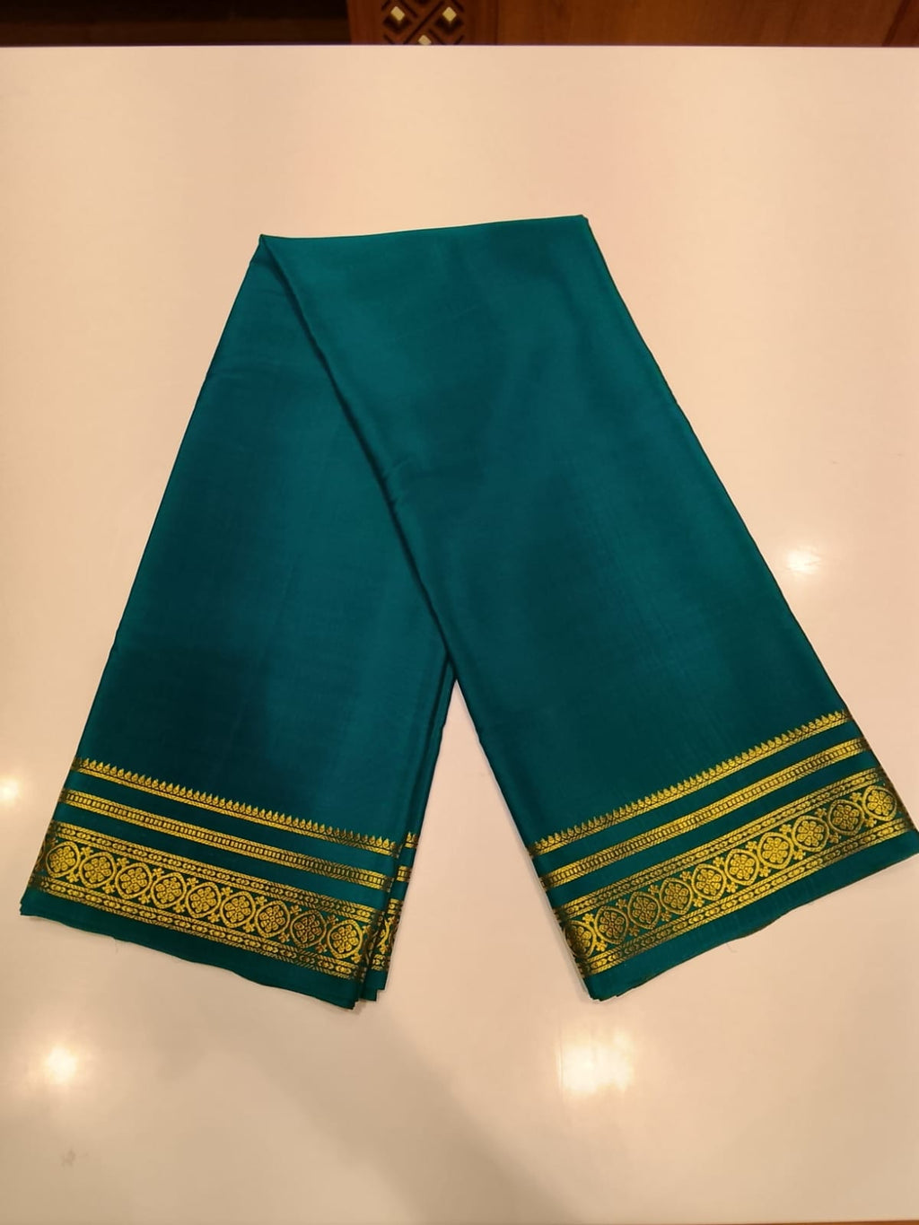 Pure Mysore Silk Saree.