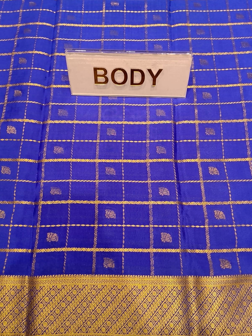Pure Mysore Silk Saree.