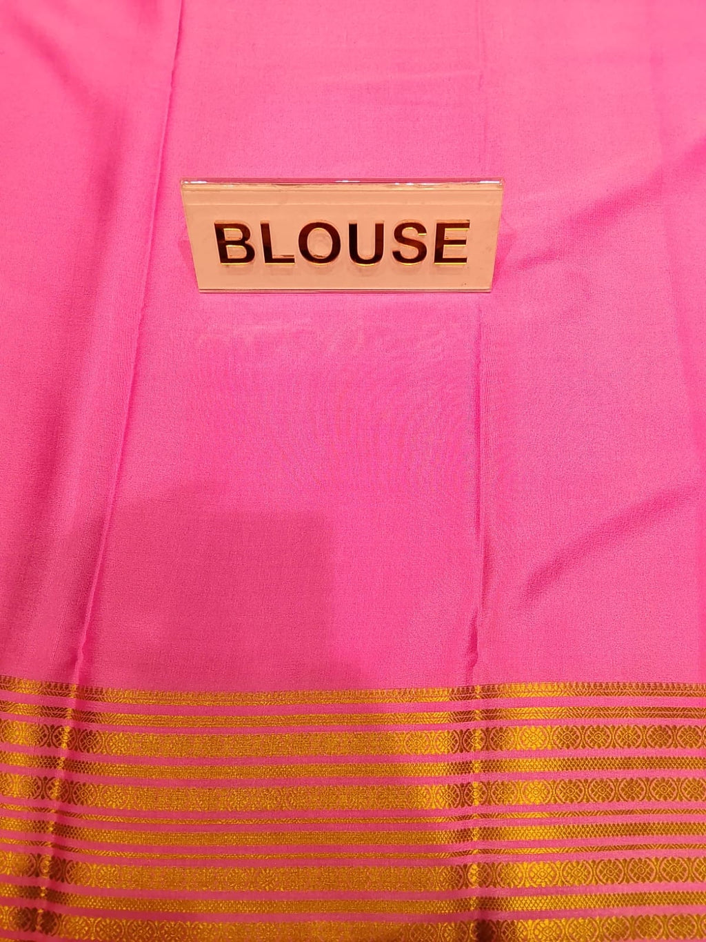 Pure Mysore Silk Saree.