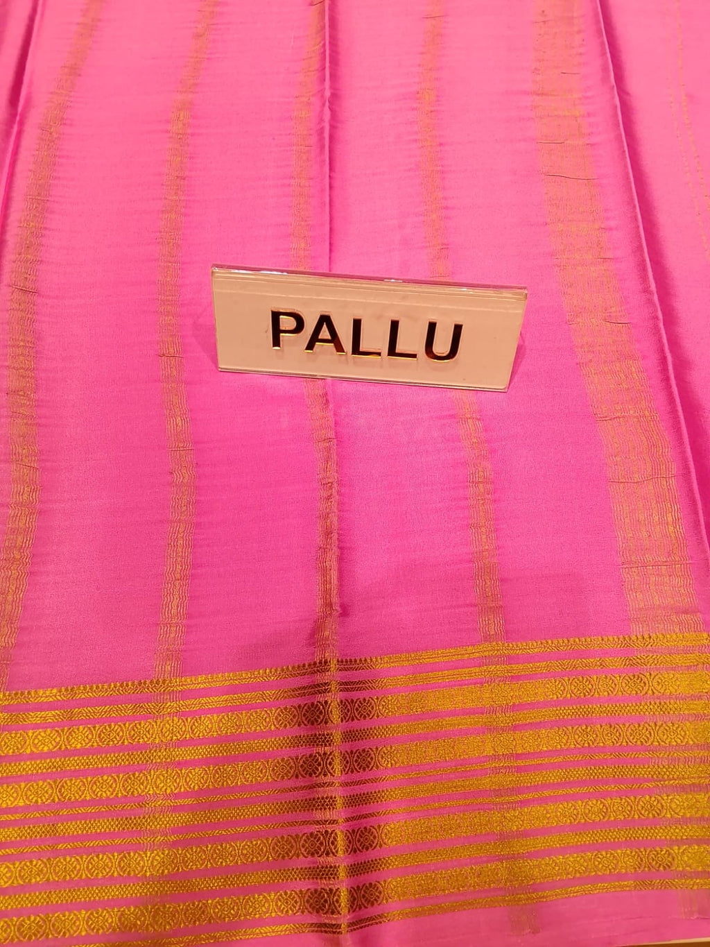 Pure Mysore Silk Saree.