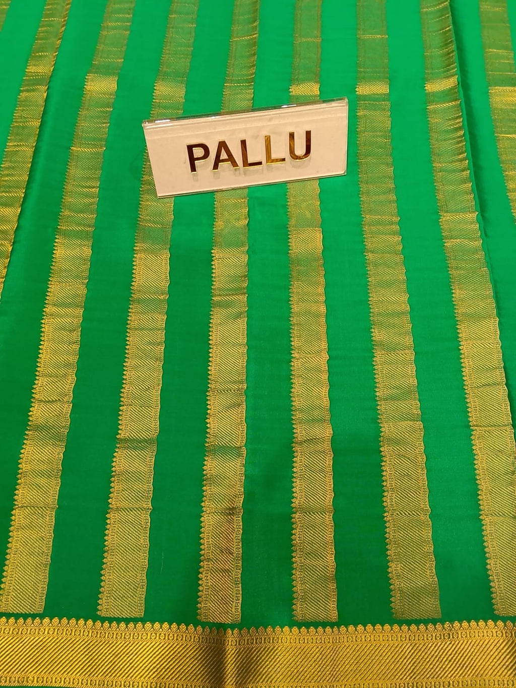 Pure Mysore Silk Saree.