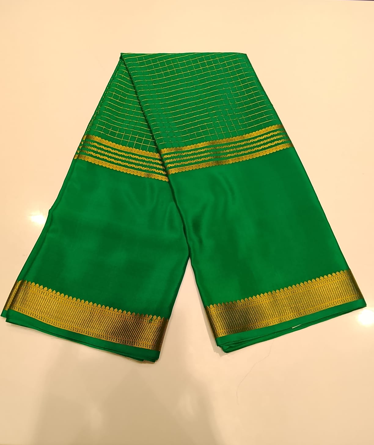 Pure Mysore Silk Saree.