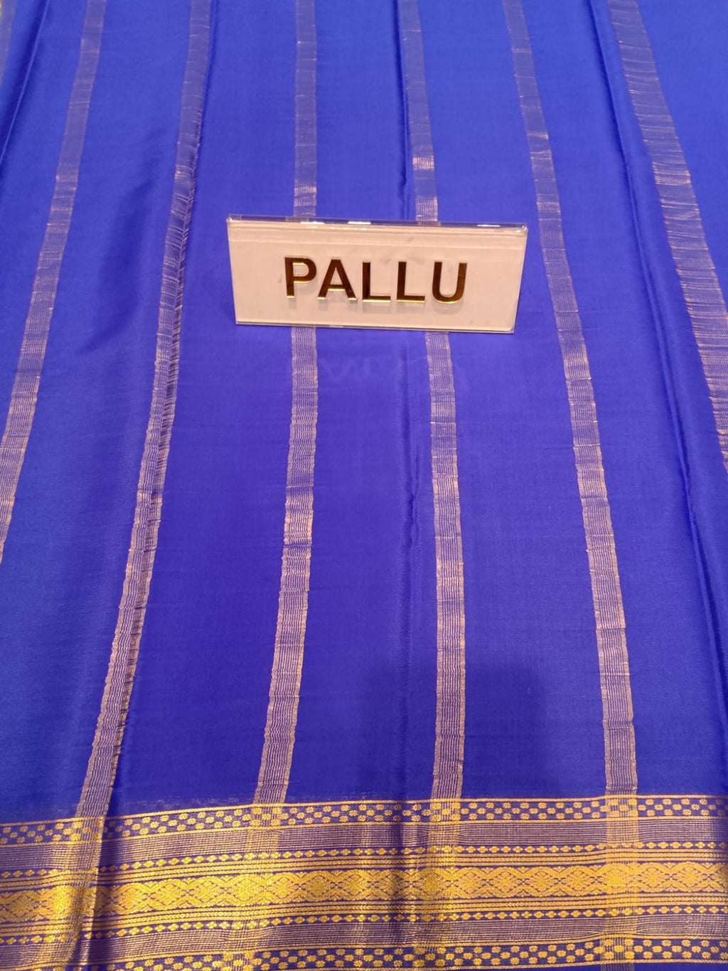 Pure Mysore Silk Saree.