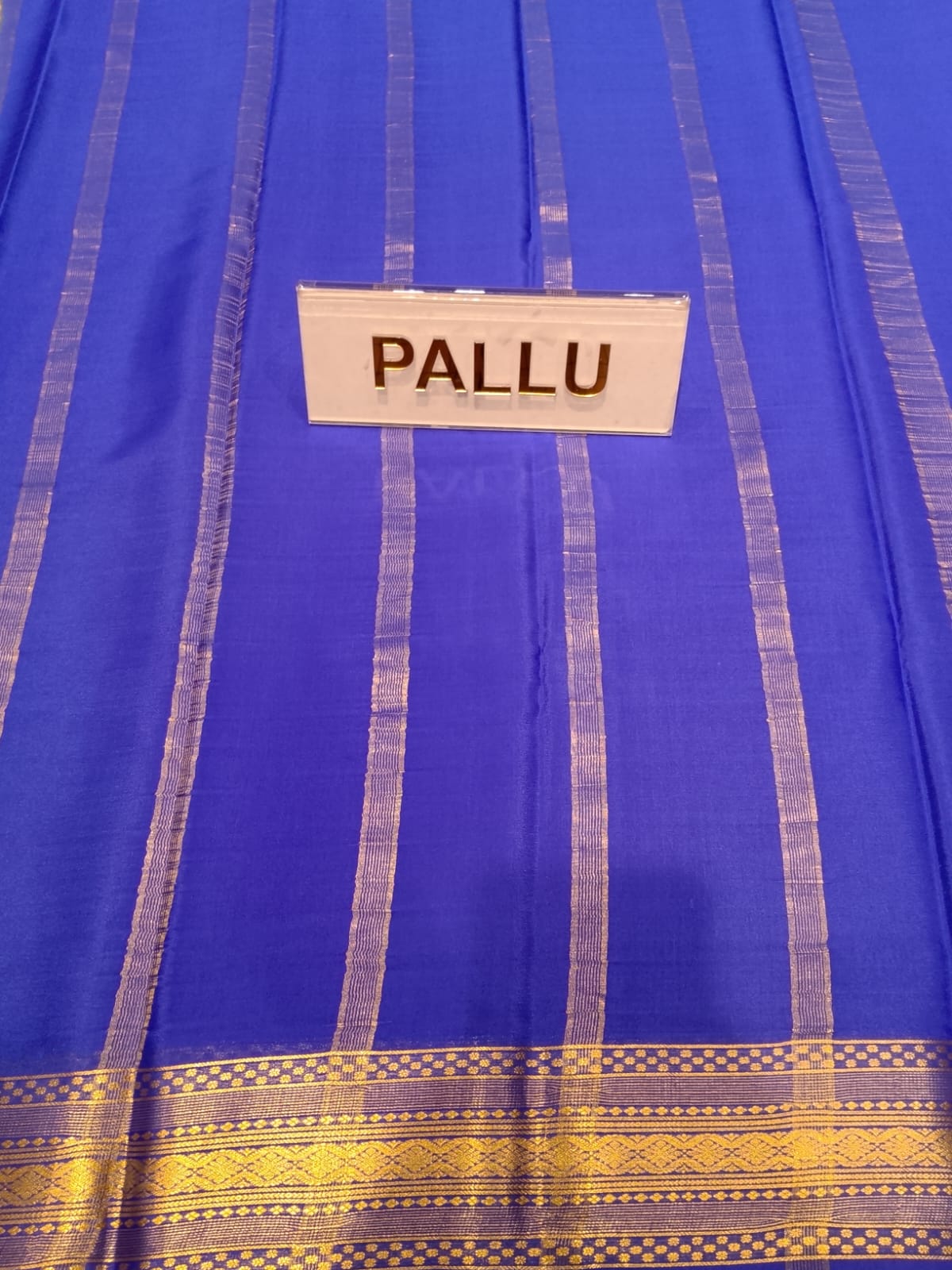 Pure Mysore Silk Saree.