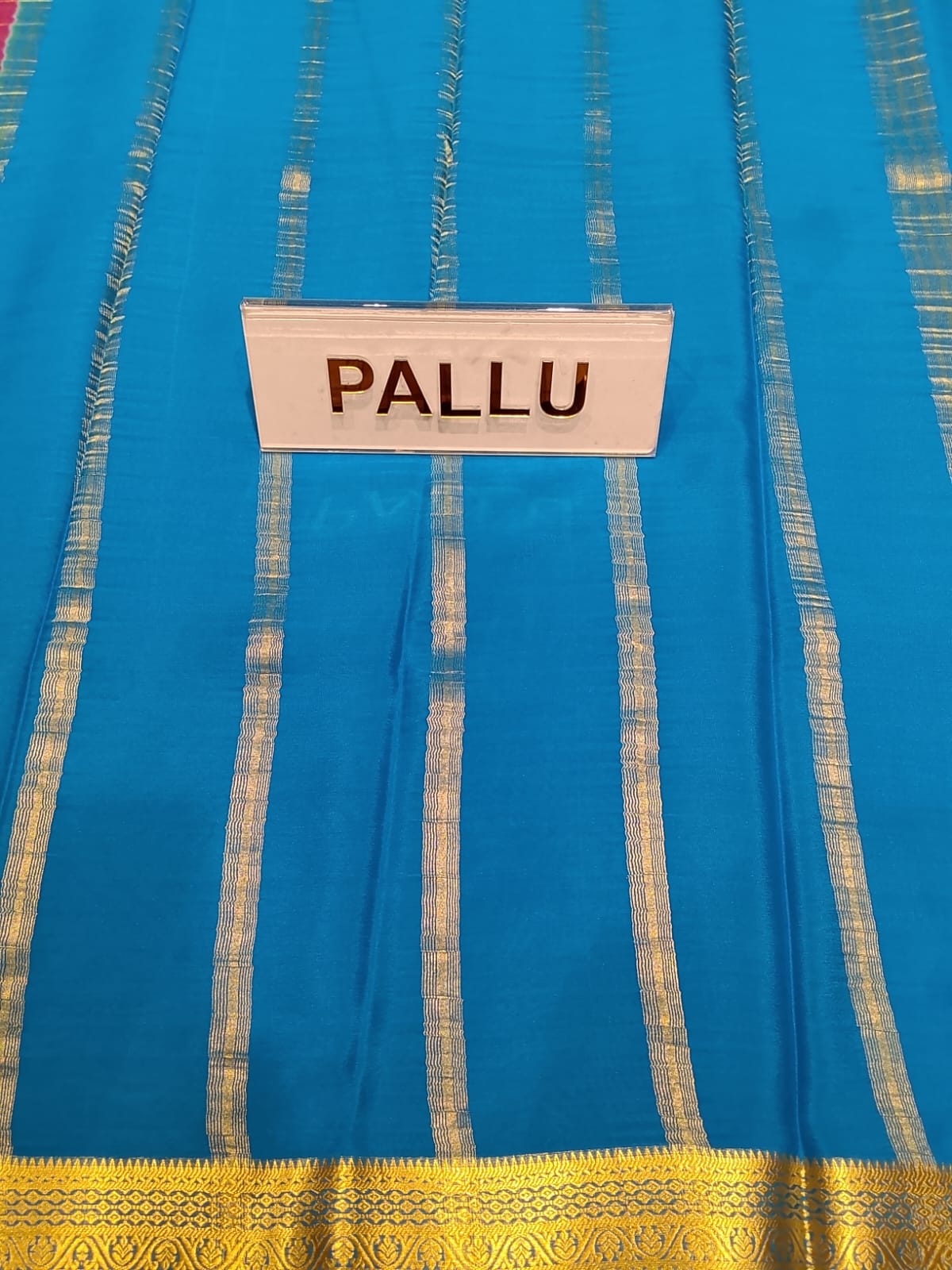 Pure Mysore Silk Saree.