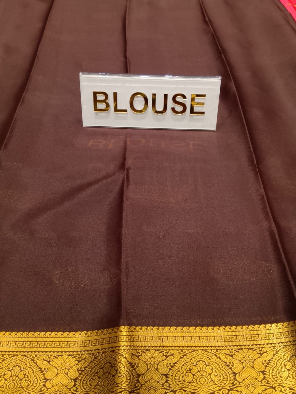 Pure Mysore Silk Saree.