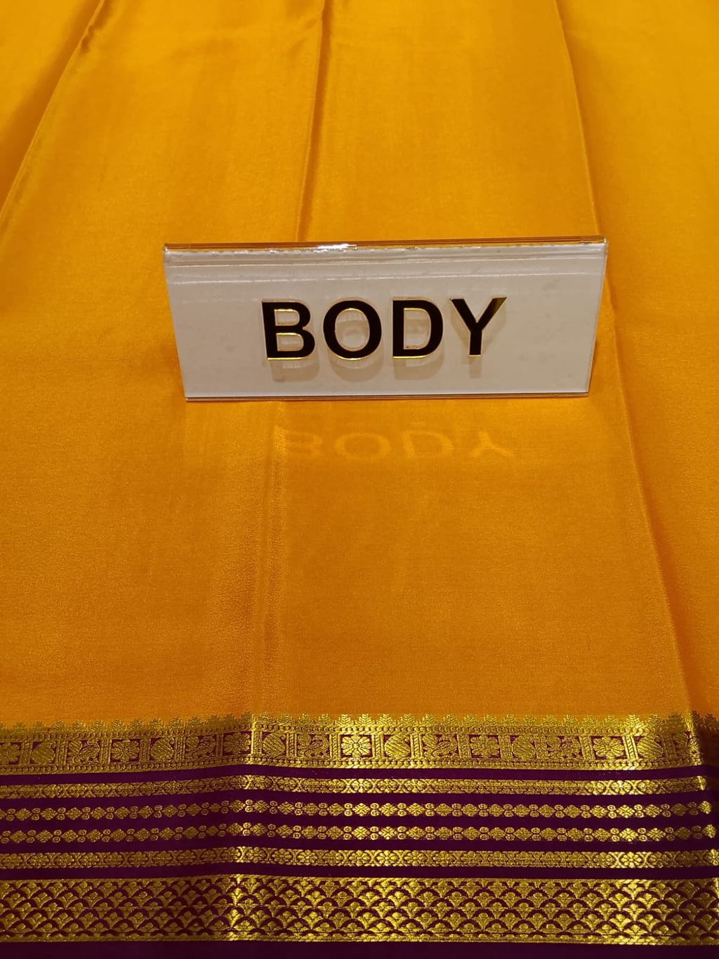 Pure Mysore Silk Saree.