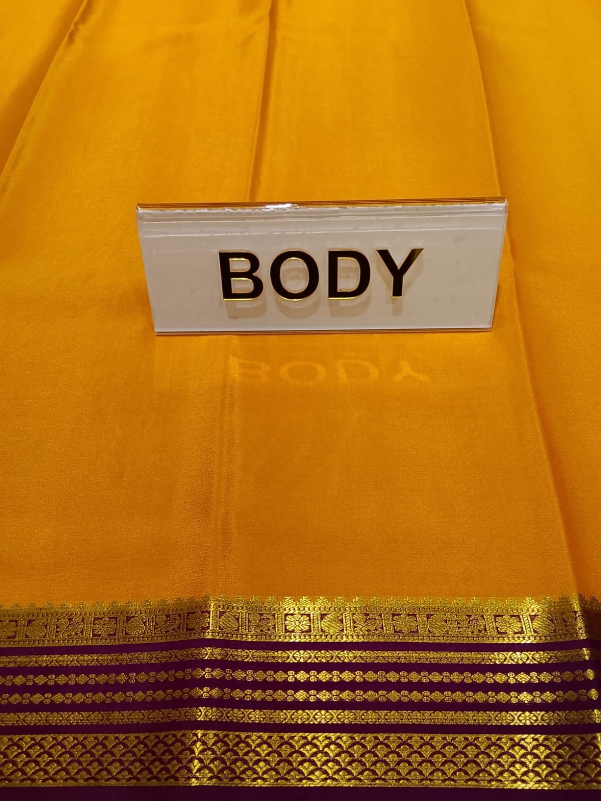 Pure Mysore Silk Saree.