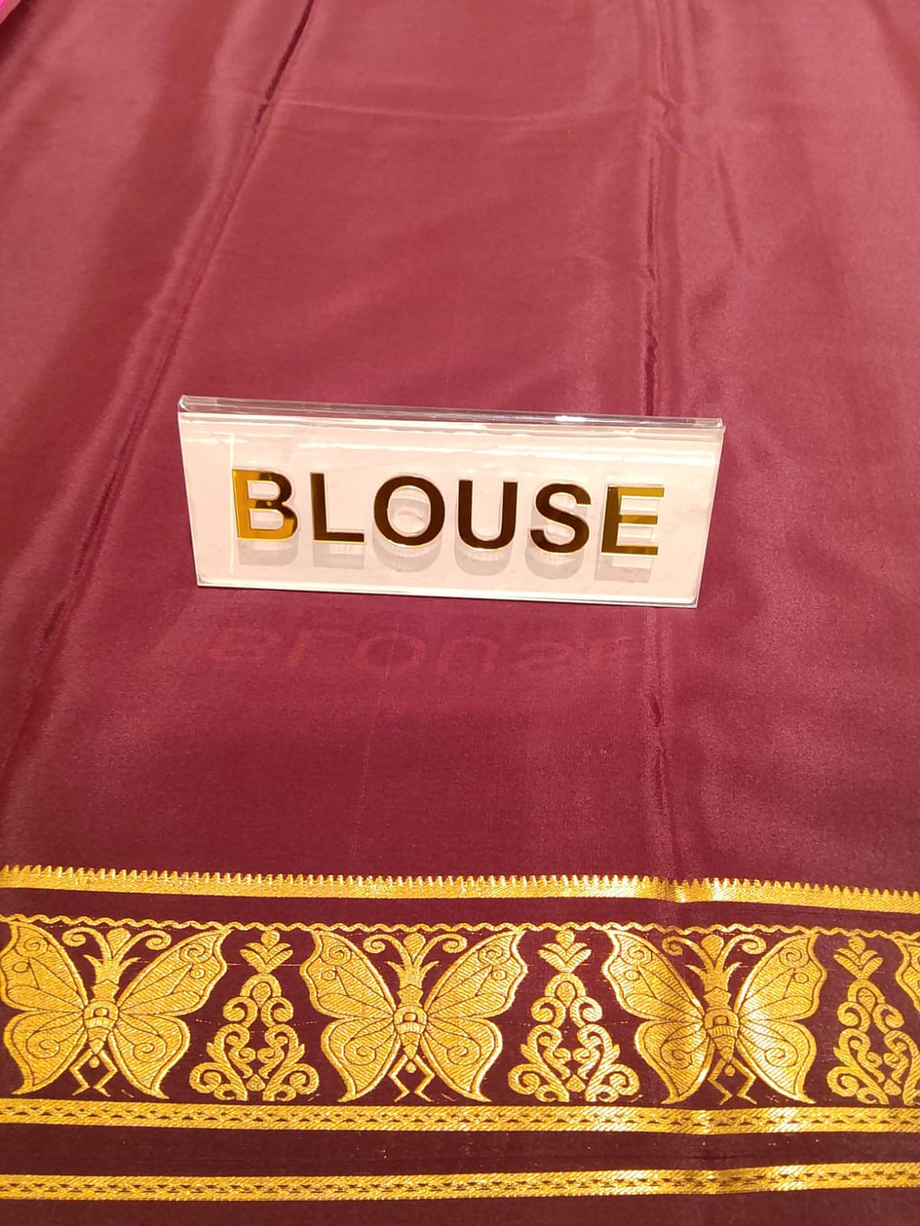 Pure Mysore Silk Saree.