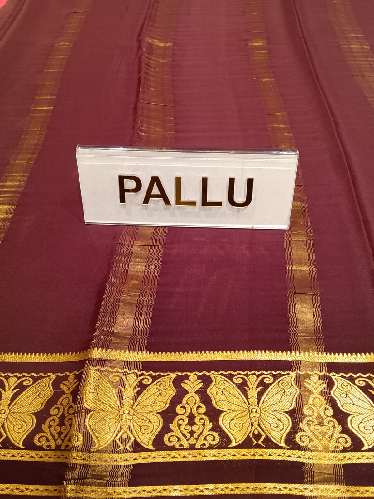 Pure Mysore Silk Saree.