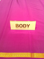 Pure Mysore Silk Saree.