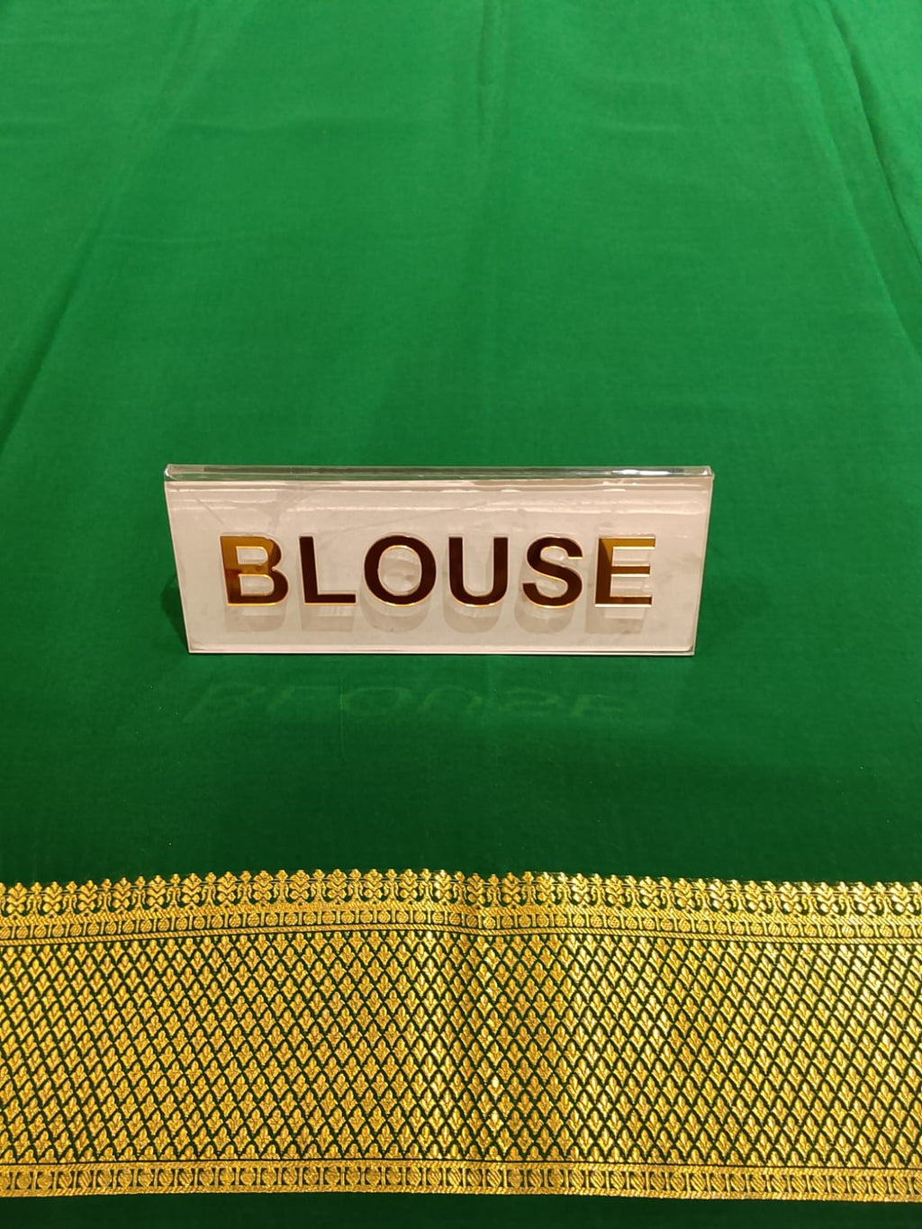 Pure Mysore Silk Saree.