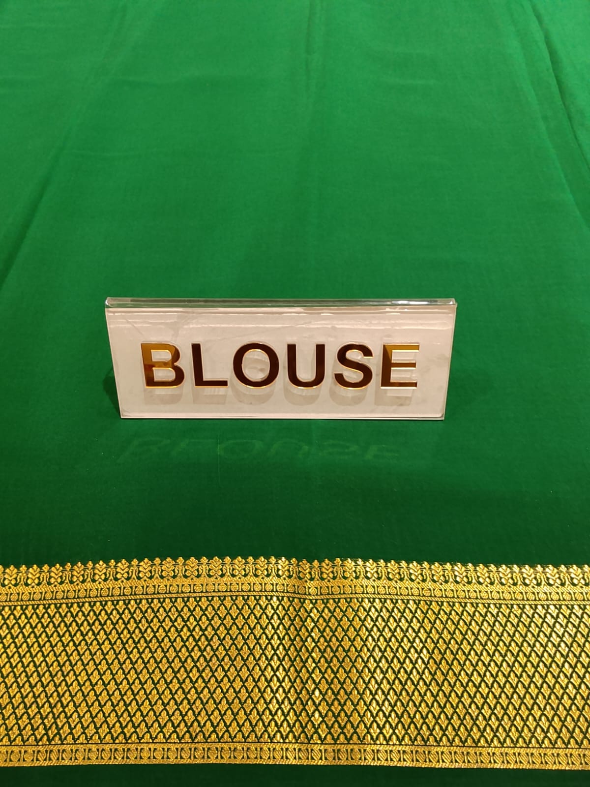 Pure Mysore Silk Saree.