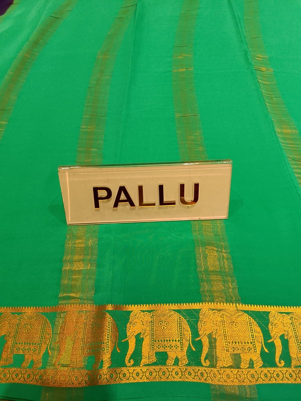 Pure Mysore Silk Saree.