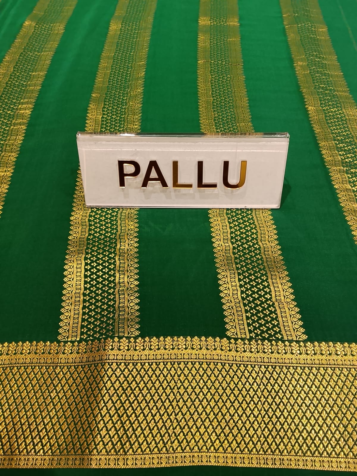 Pure Mysore Silk Saree.
