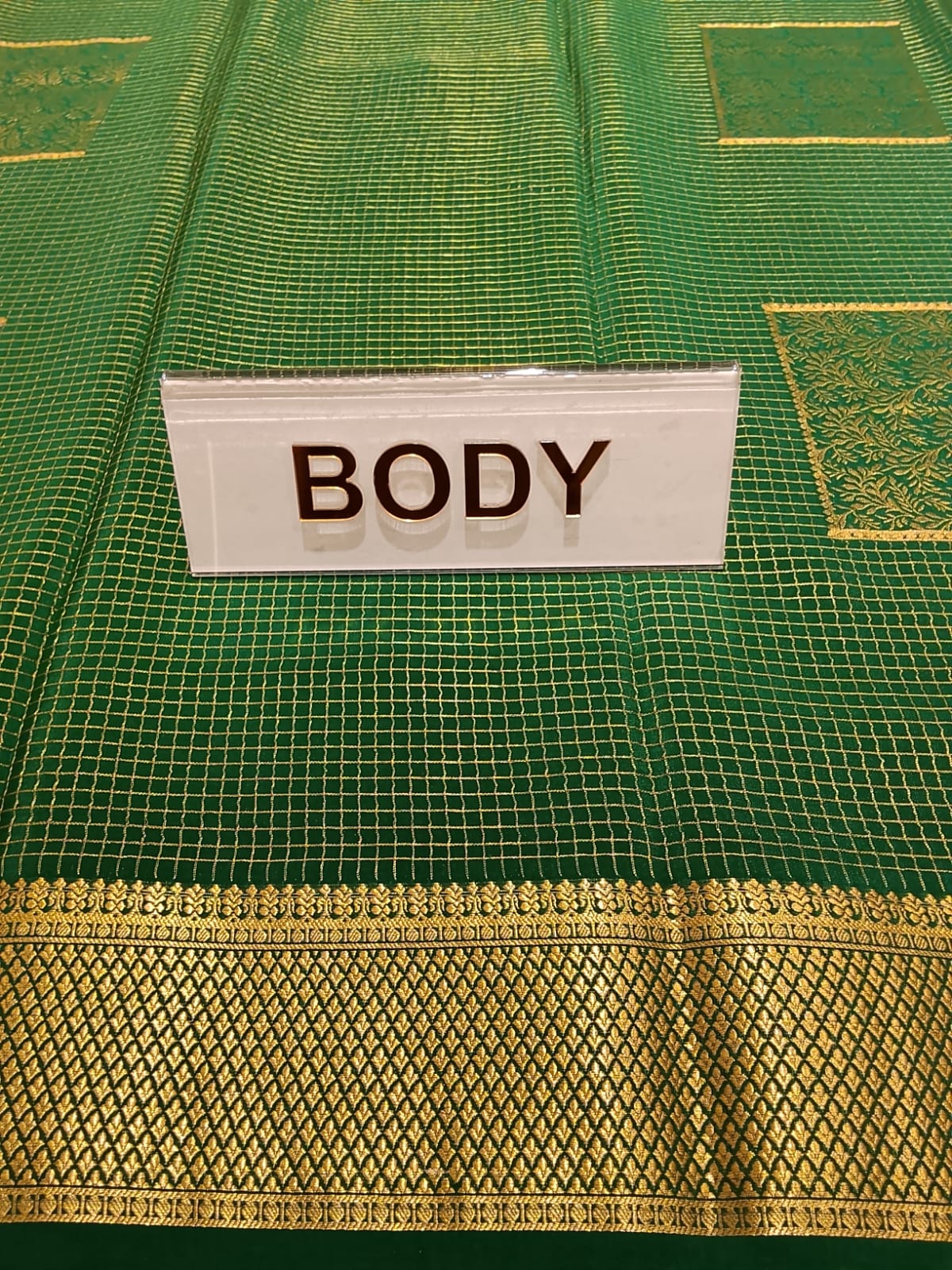 Pure Mysore Silk Saree.