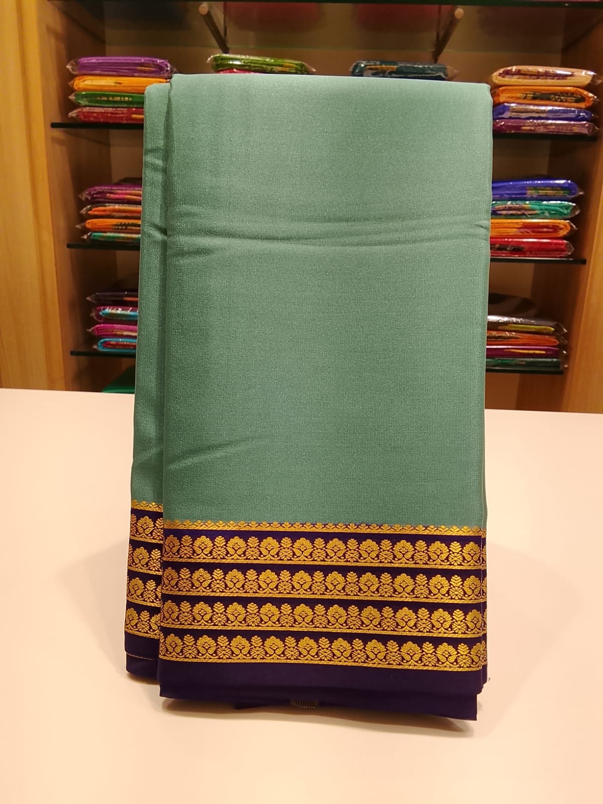 Pure Mysore Silk Saree.
