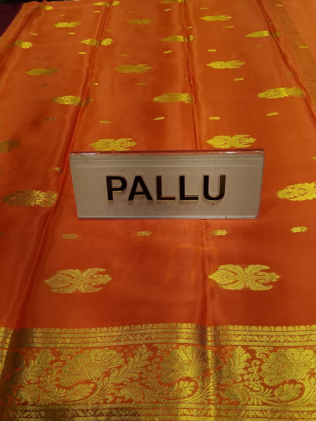Pure Mysore Silk Saree.