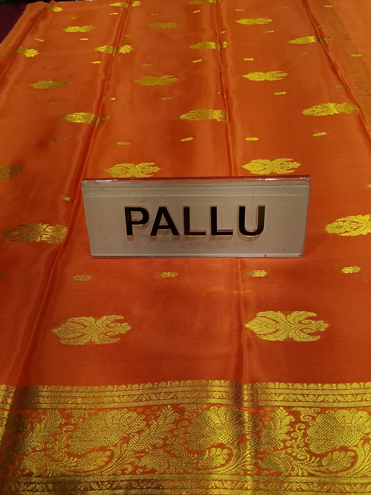 Pure Mysore Silk Saree.