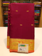 Pure Mysore Silk Saree.