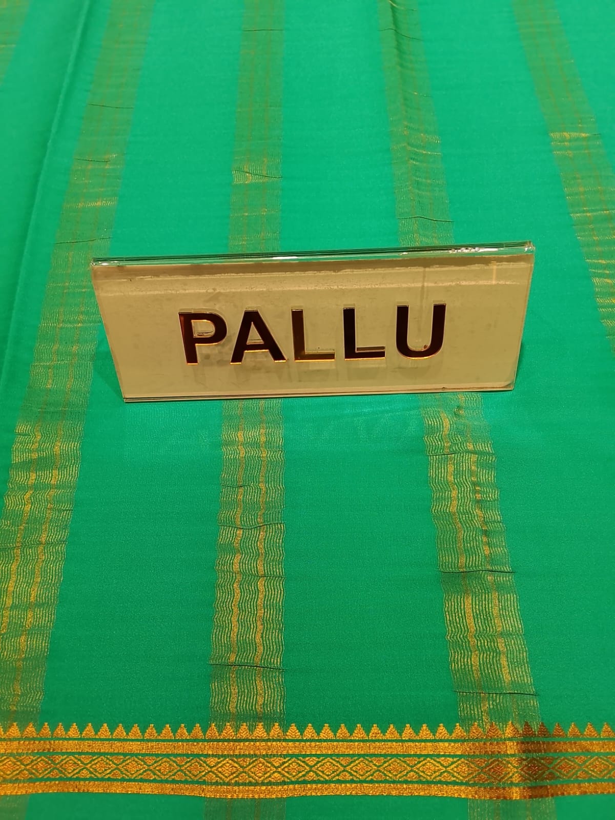 Pure Mysore Silk Saree.