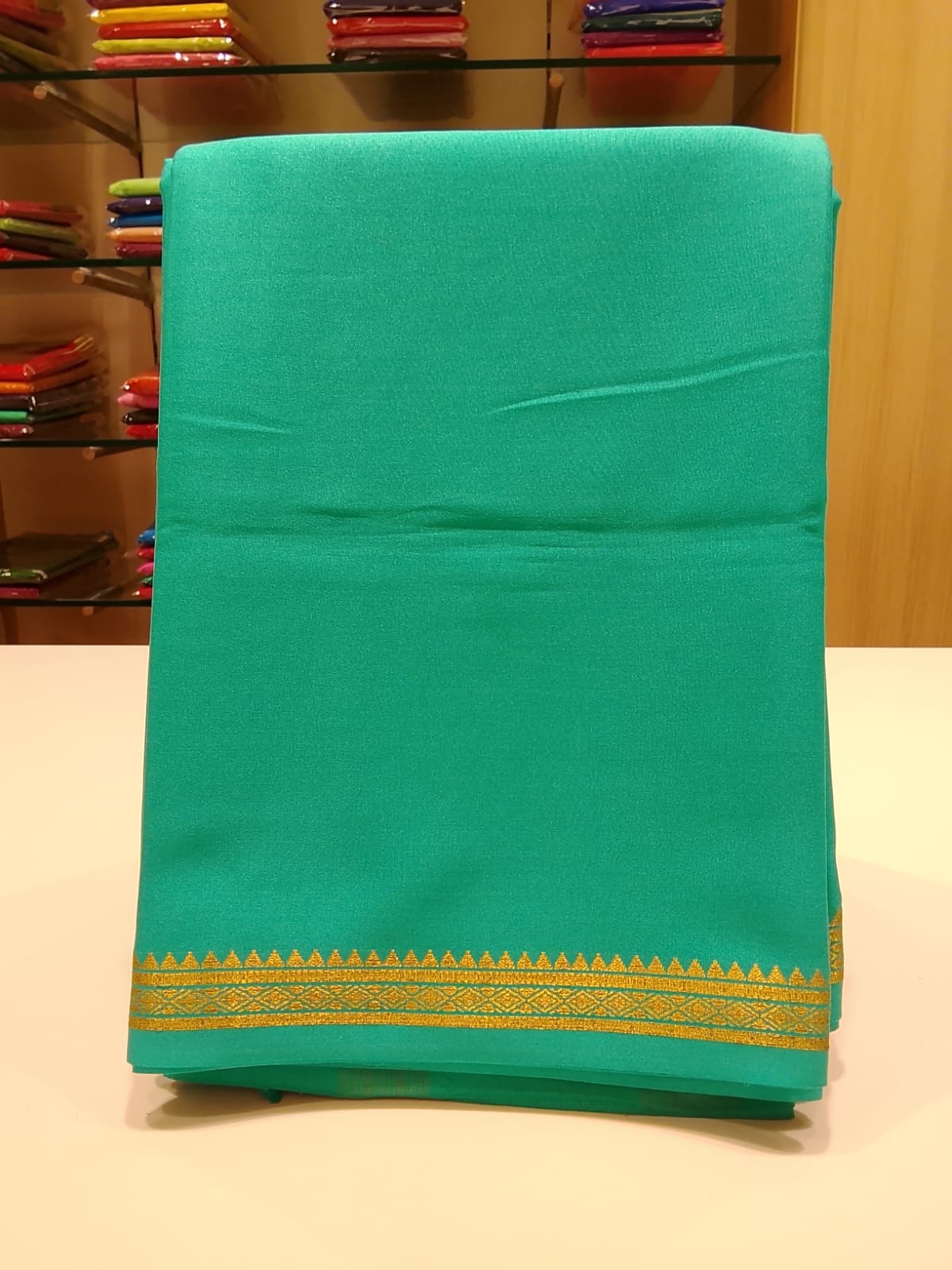 Pure Mysore Silk Saree.