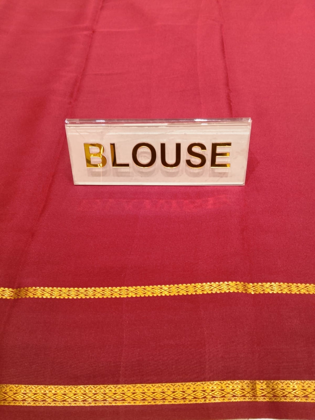 Pure Mysore Silk Saree.