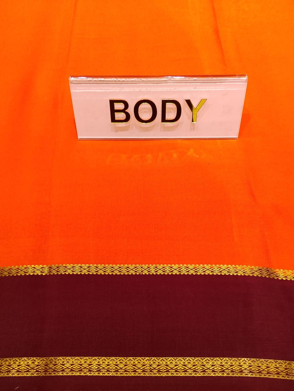 Pure Mysore Silk Saree.