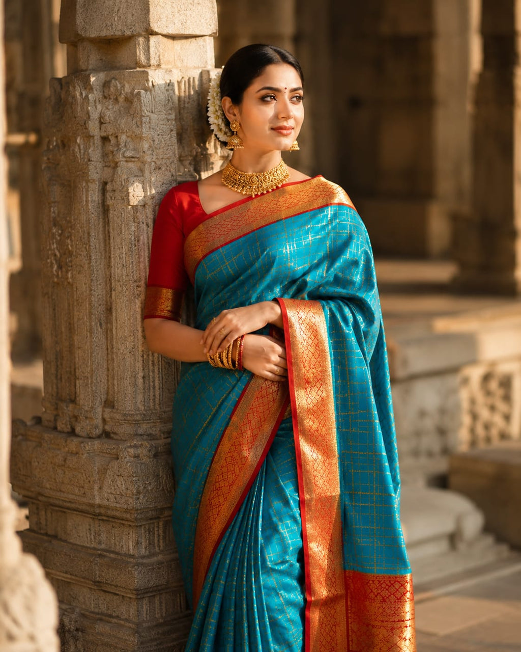 Pure Mysore Silk Saree.