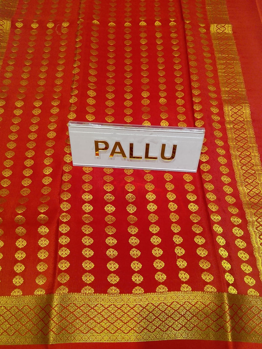 Pure Mysore Silk Saree.