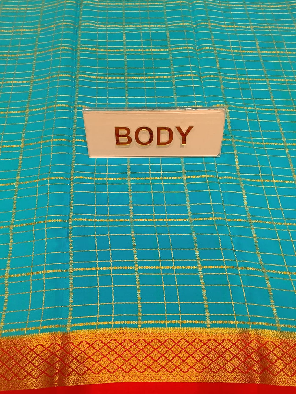Pure Mysore Silk Saree.
