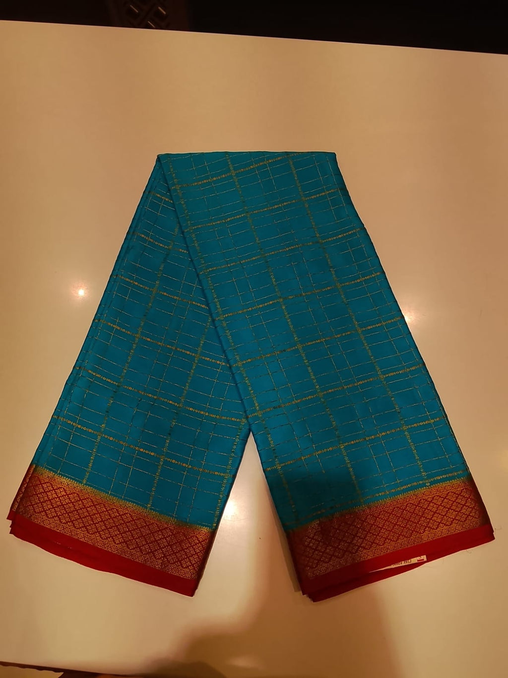 Pure Mysore Silk Saree.