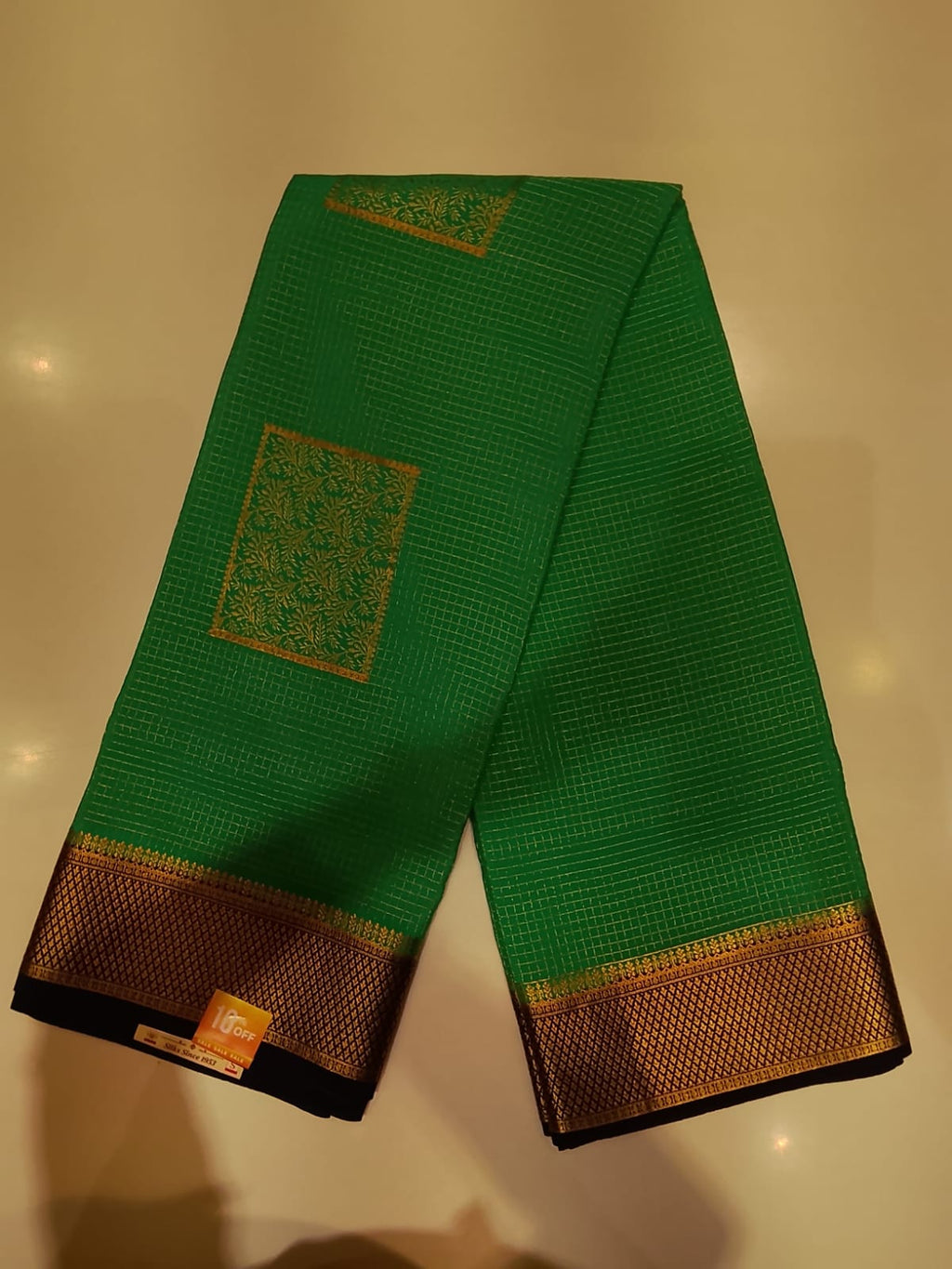 Pure Mysore Silk Saree.
