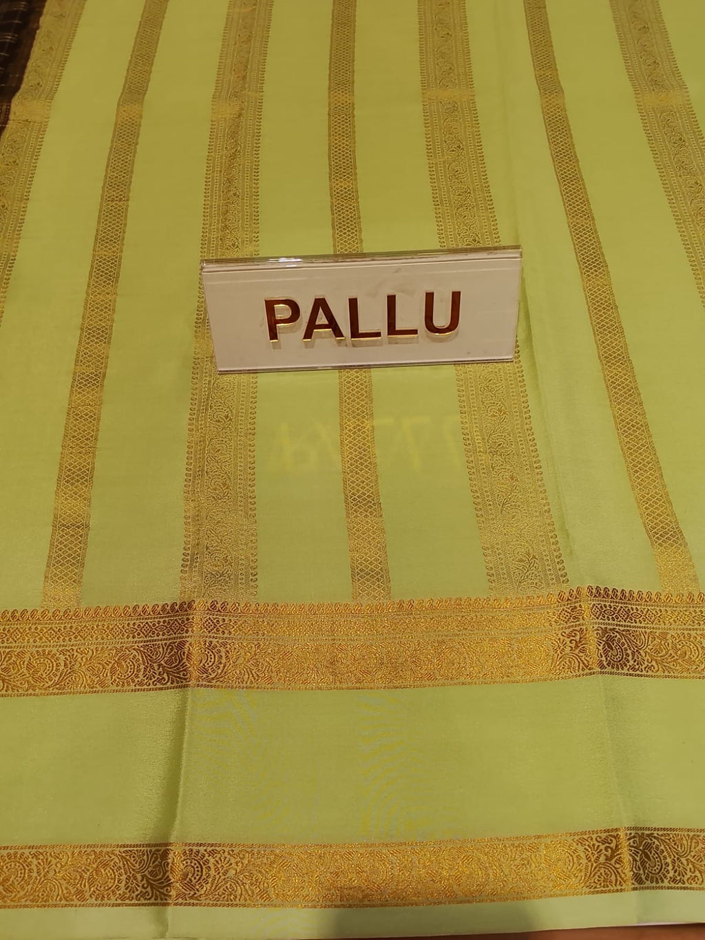 Pure Mysore Silk Saree.