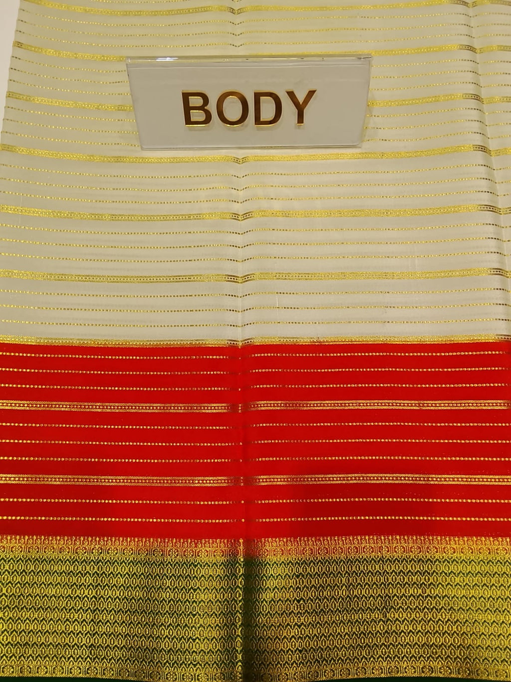 Pure Mysore Silk Saree.