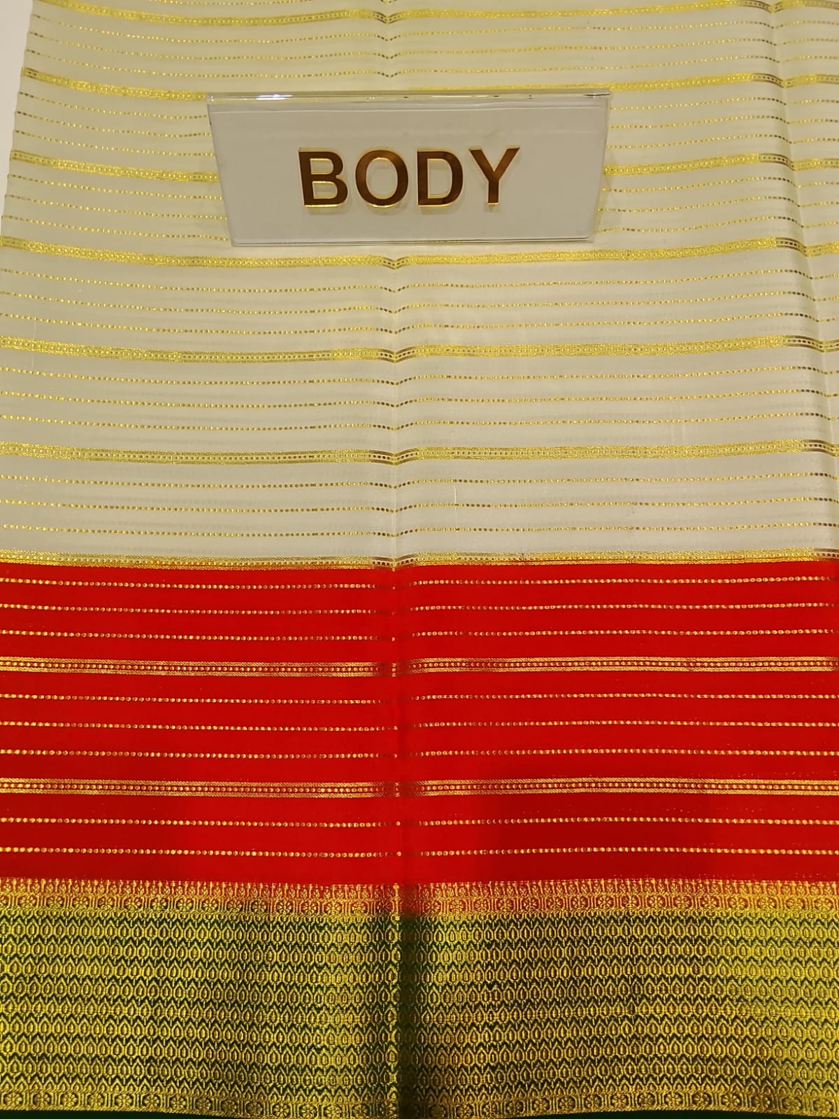 Pure Mysore Silk Saree.
