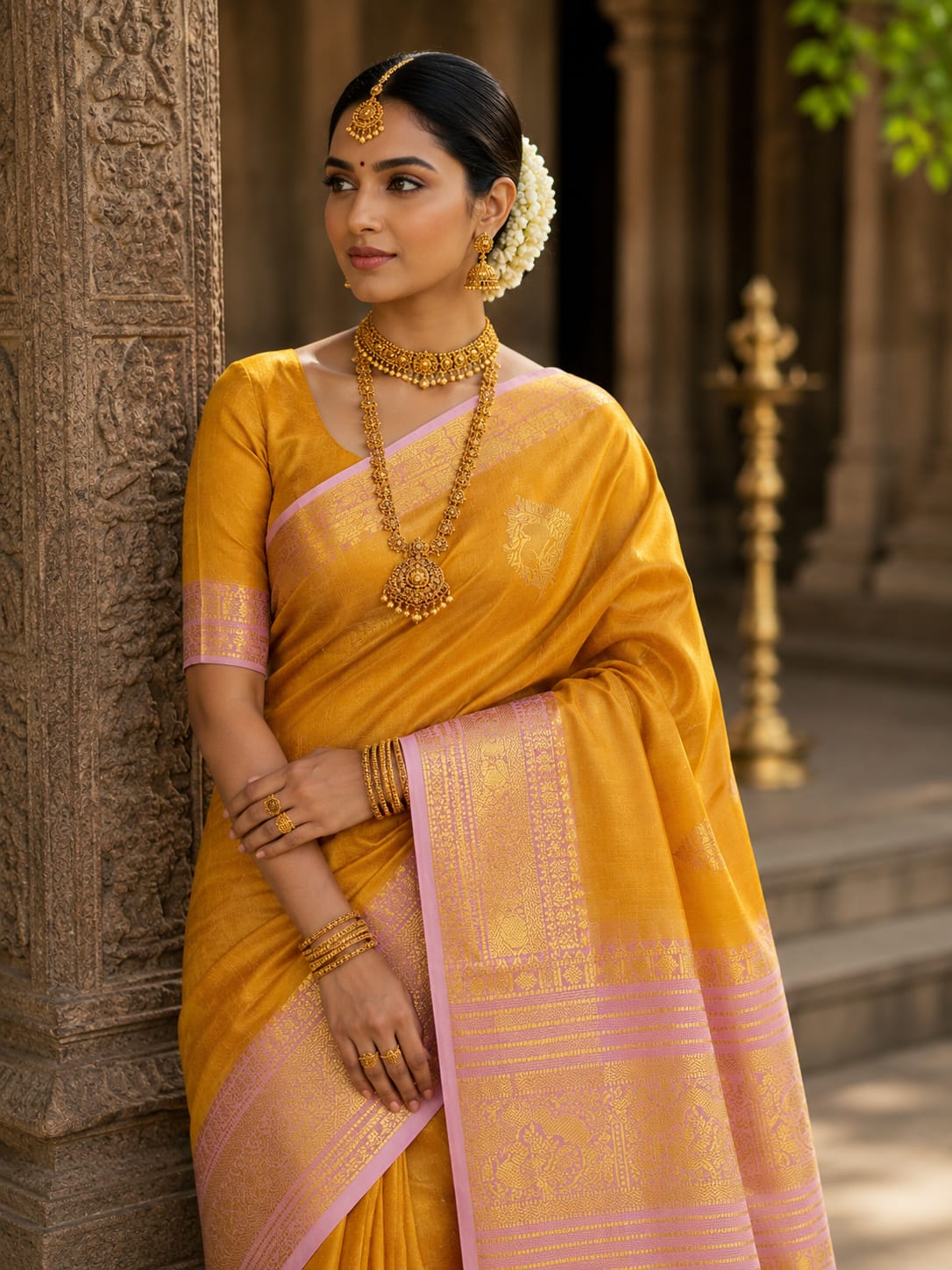 Half Silk Saree