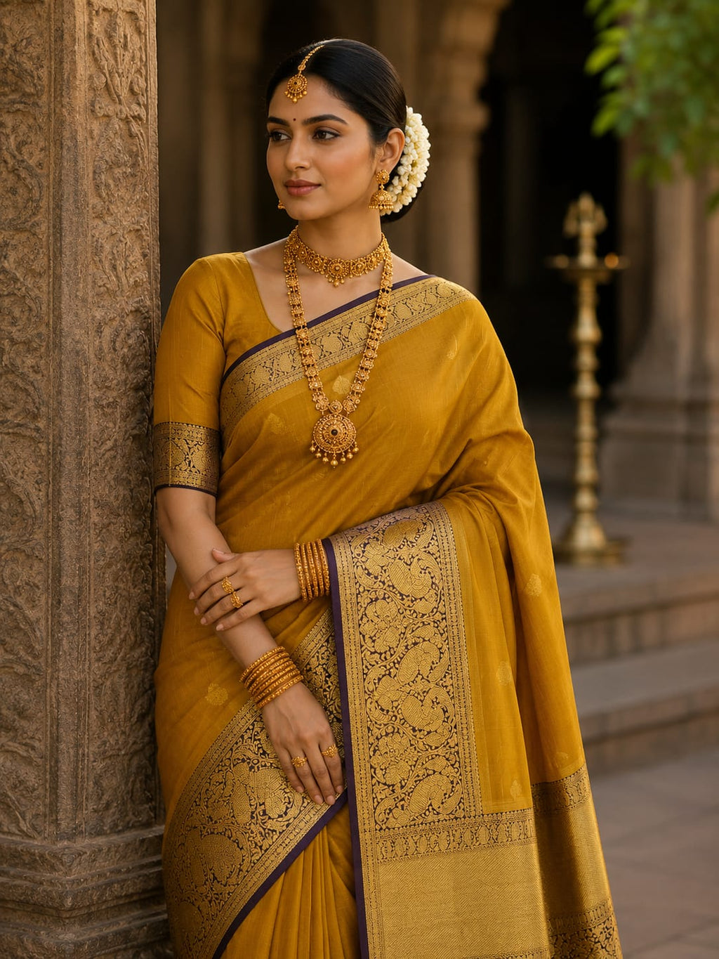 Half Silk Saree