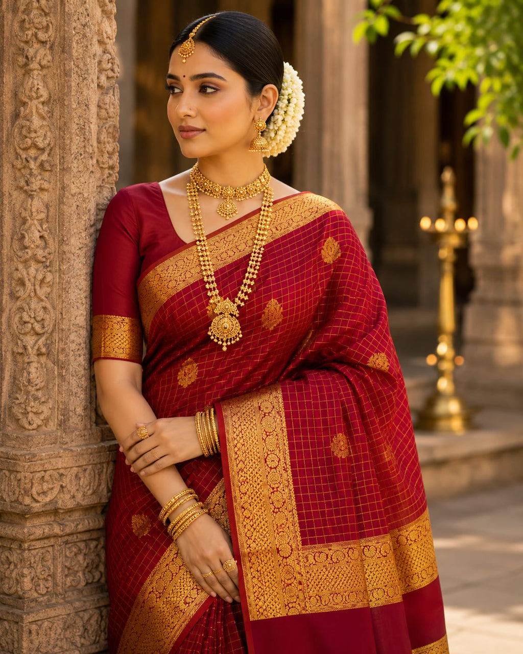 Half Silk Saree