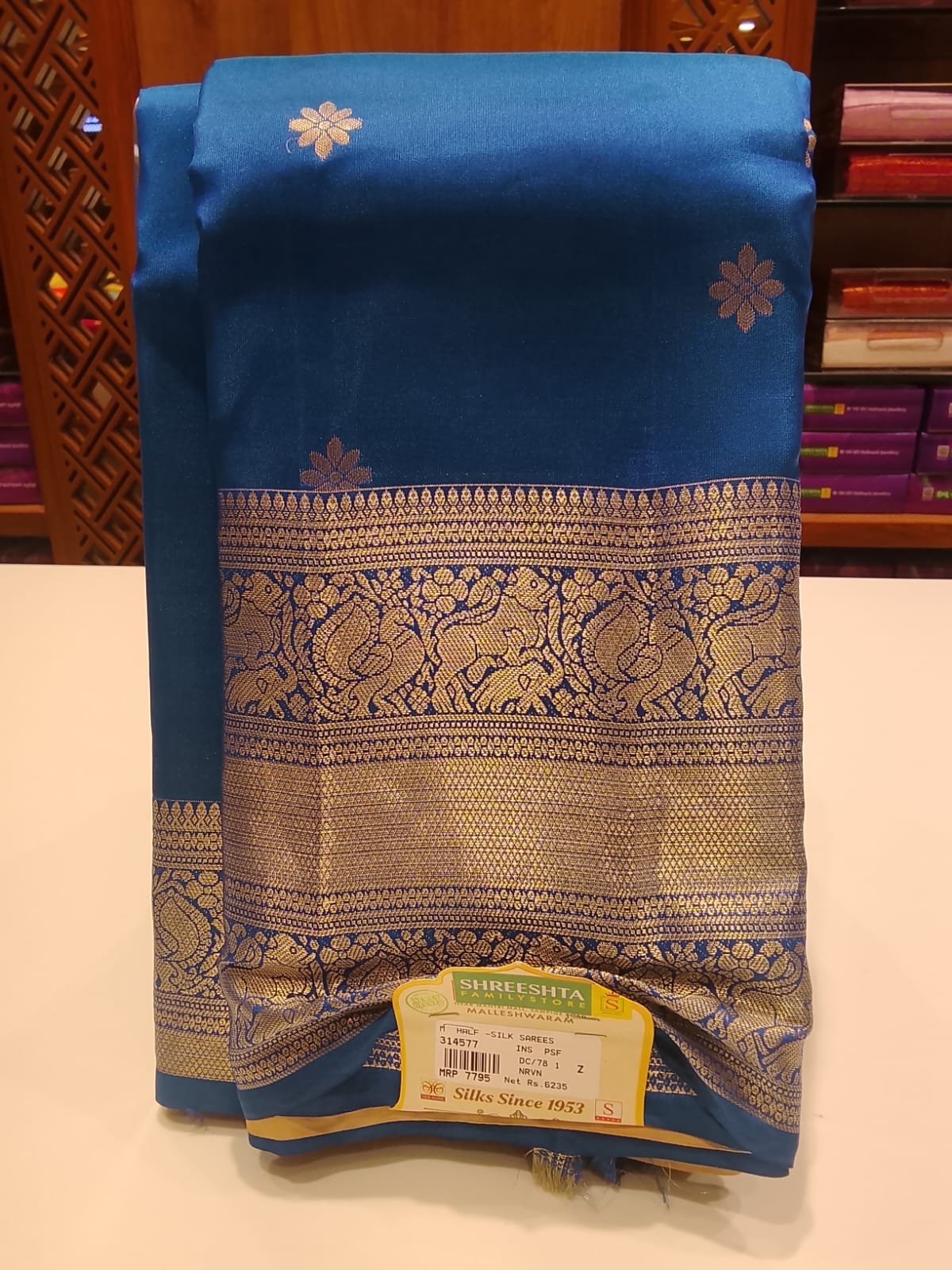 Half Silk Saree