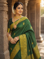 Half Silk Saree