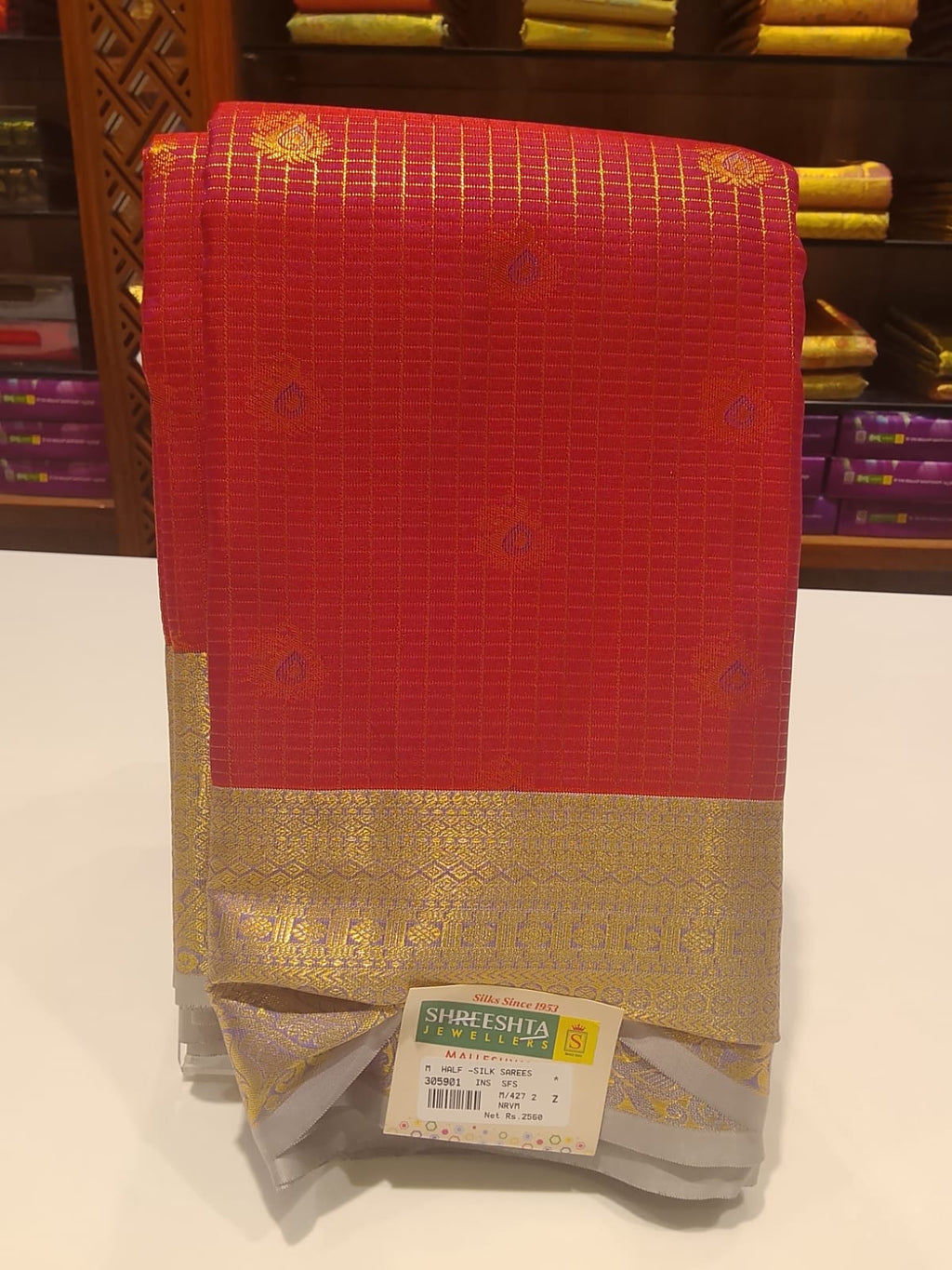 Half Silk Saree