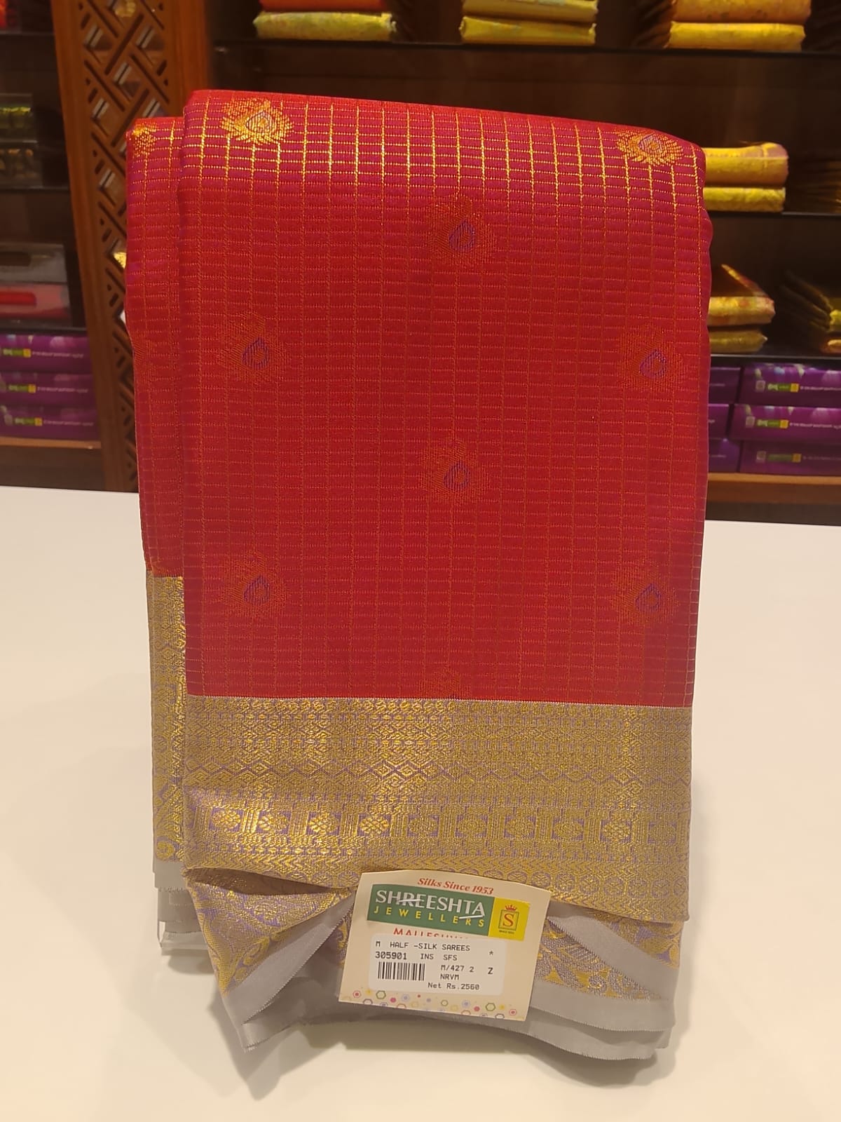 Half Silk Saree