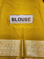 Semi Mysore Silk Saree.
