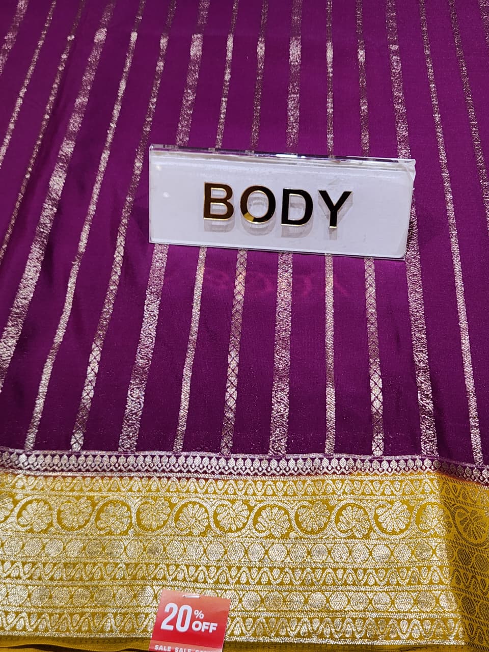 Semi Mysore Silk Saree.