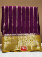 Semi Mysore Silk Saree.