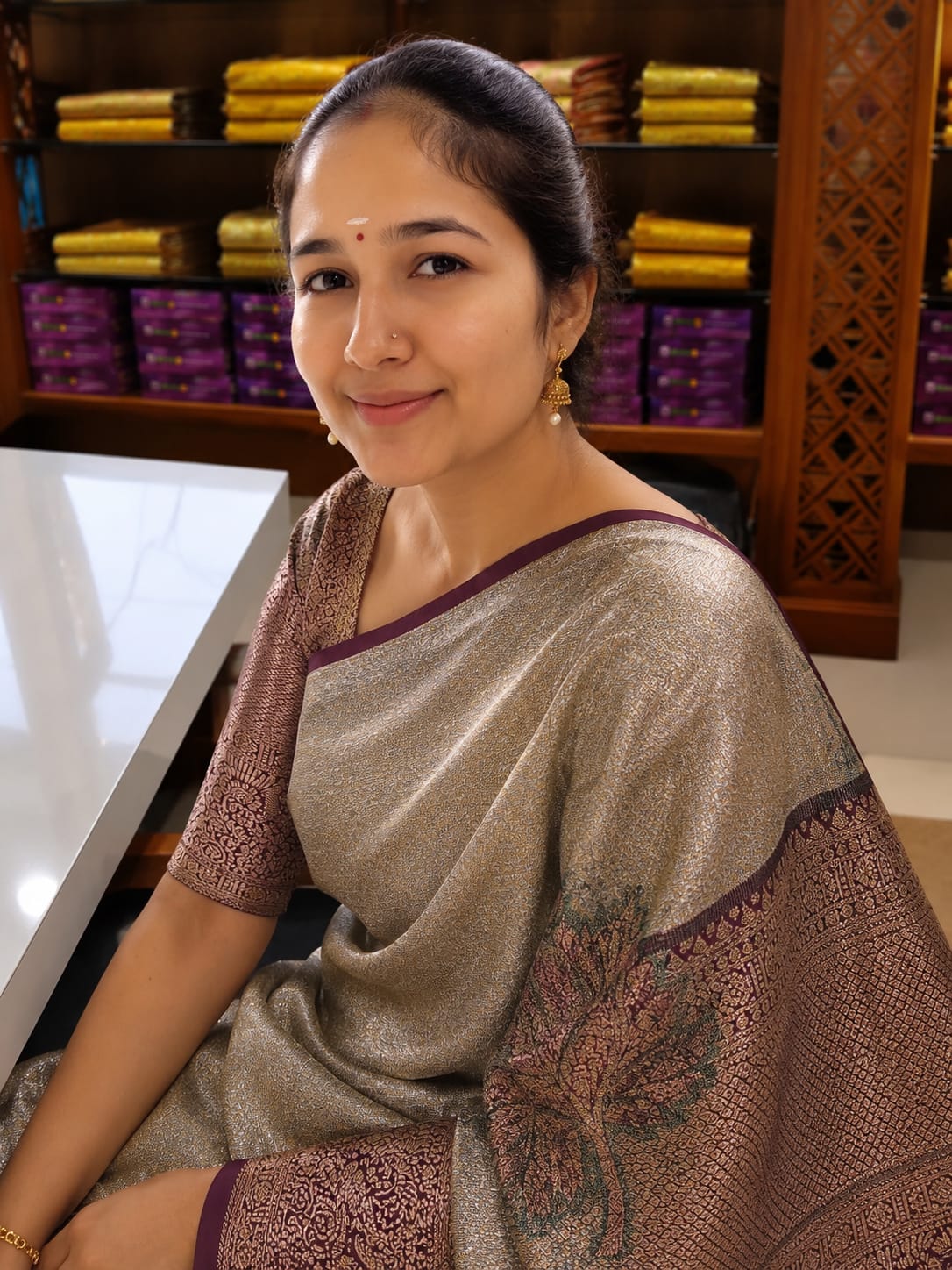 Half Silk Saree