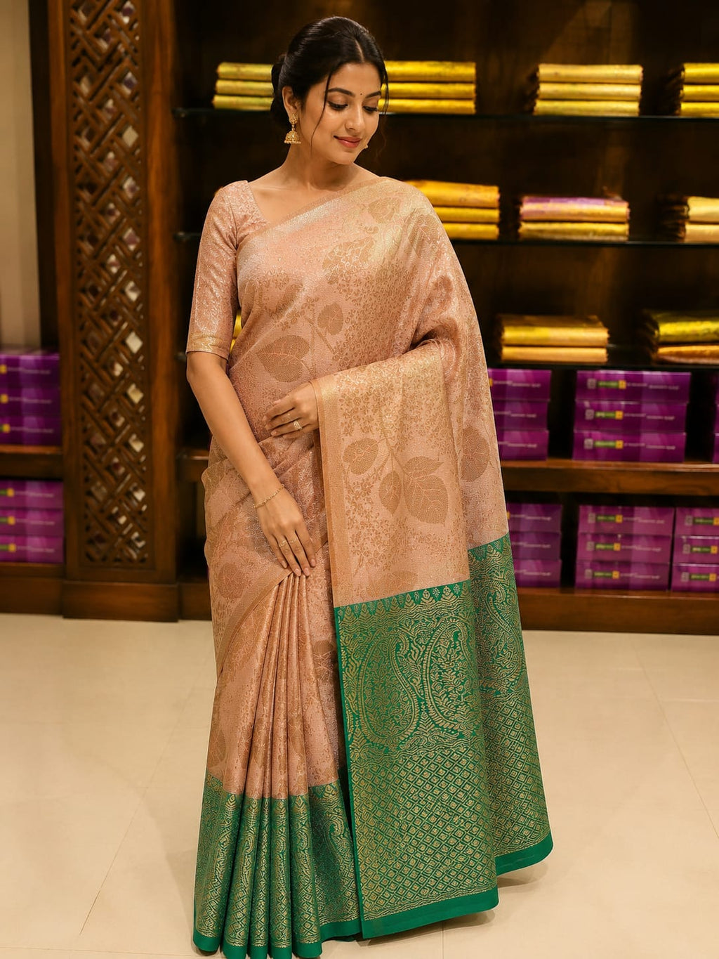 Half Silk Saree