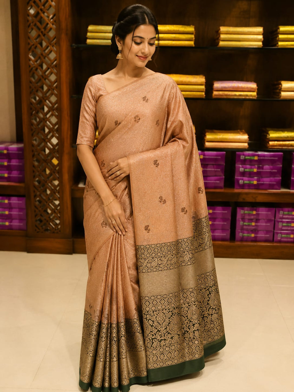Half Silk Saree