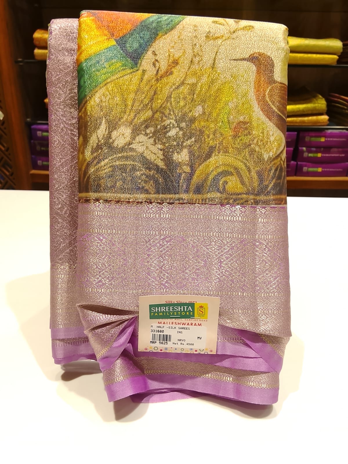 Half Silk Saree